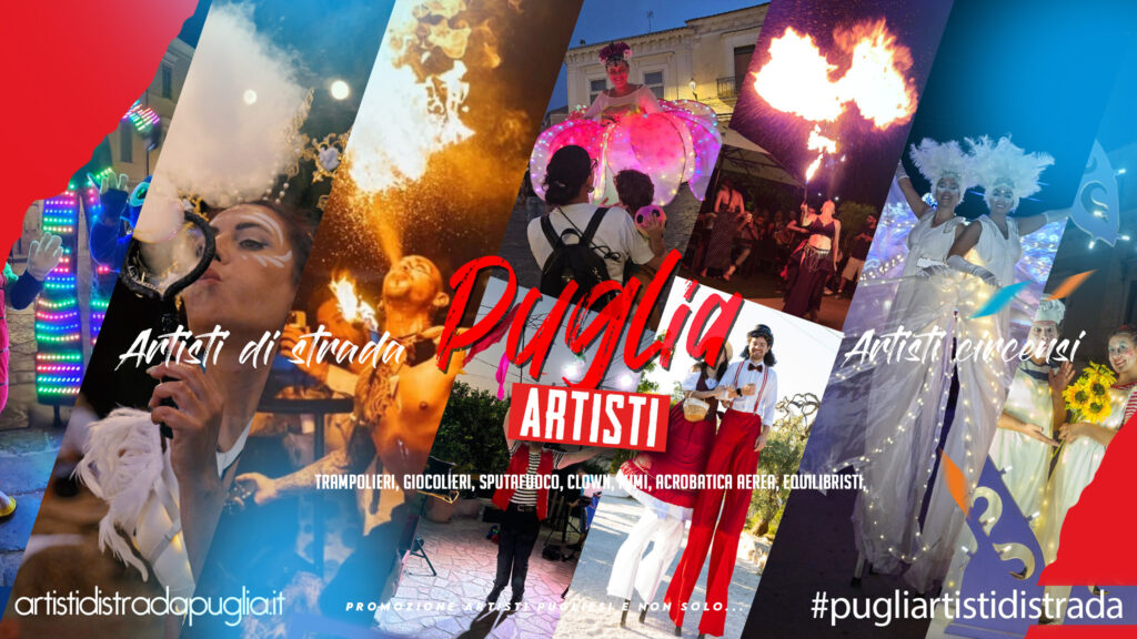 Artisti di strada Puglia feed