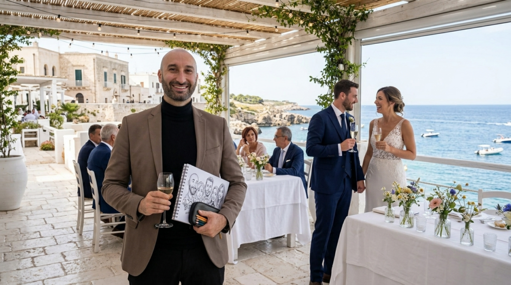 Chi sono : Carmelo il Caricaturista - Lecce