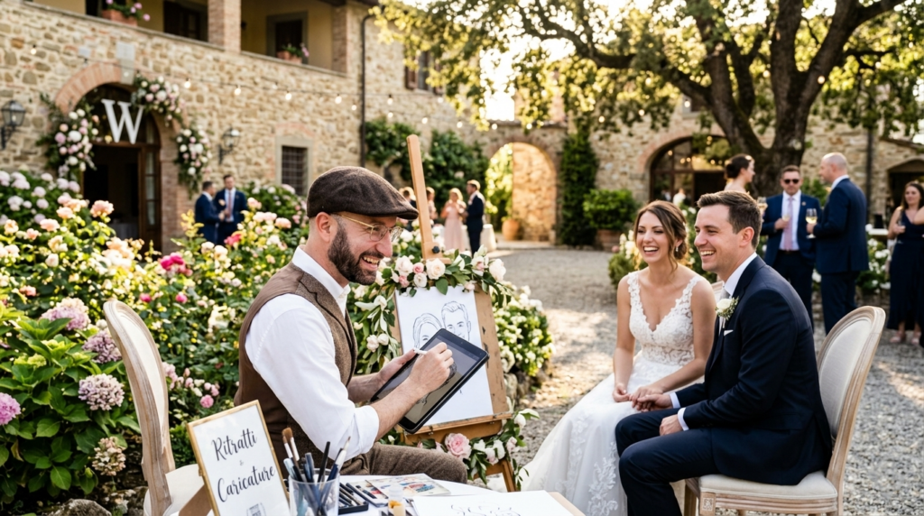 Galleria immagini delle caricature realizzate