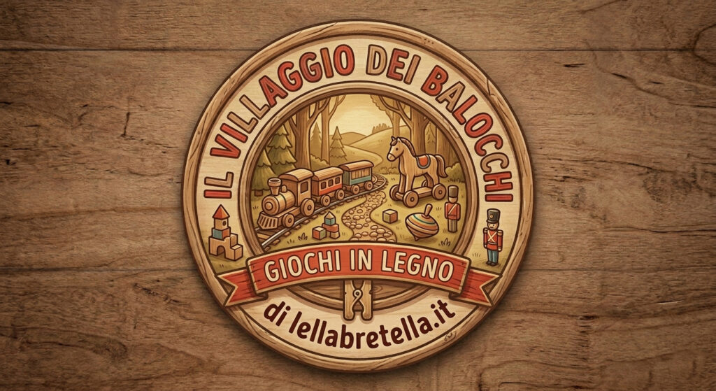 Il Villaggio dei Balocchi riporta in piazza i giochi antichi in legno di una volta. Un evento intergenerazionale per bambini, genitori e nonni, dove ci si dimentica dello smartphone e si gioca insieme per ore. Fino a 30 giochi artigianali che allenano abilità fisica, mentale, destrezza e fantasia. Ideale per feste di paese, matrimoni, fiere e centri commerciali. A cura di Lella Bretella.